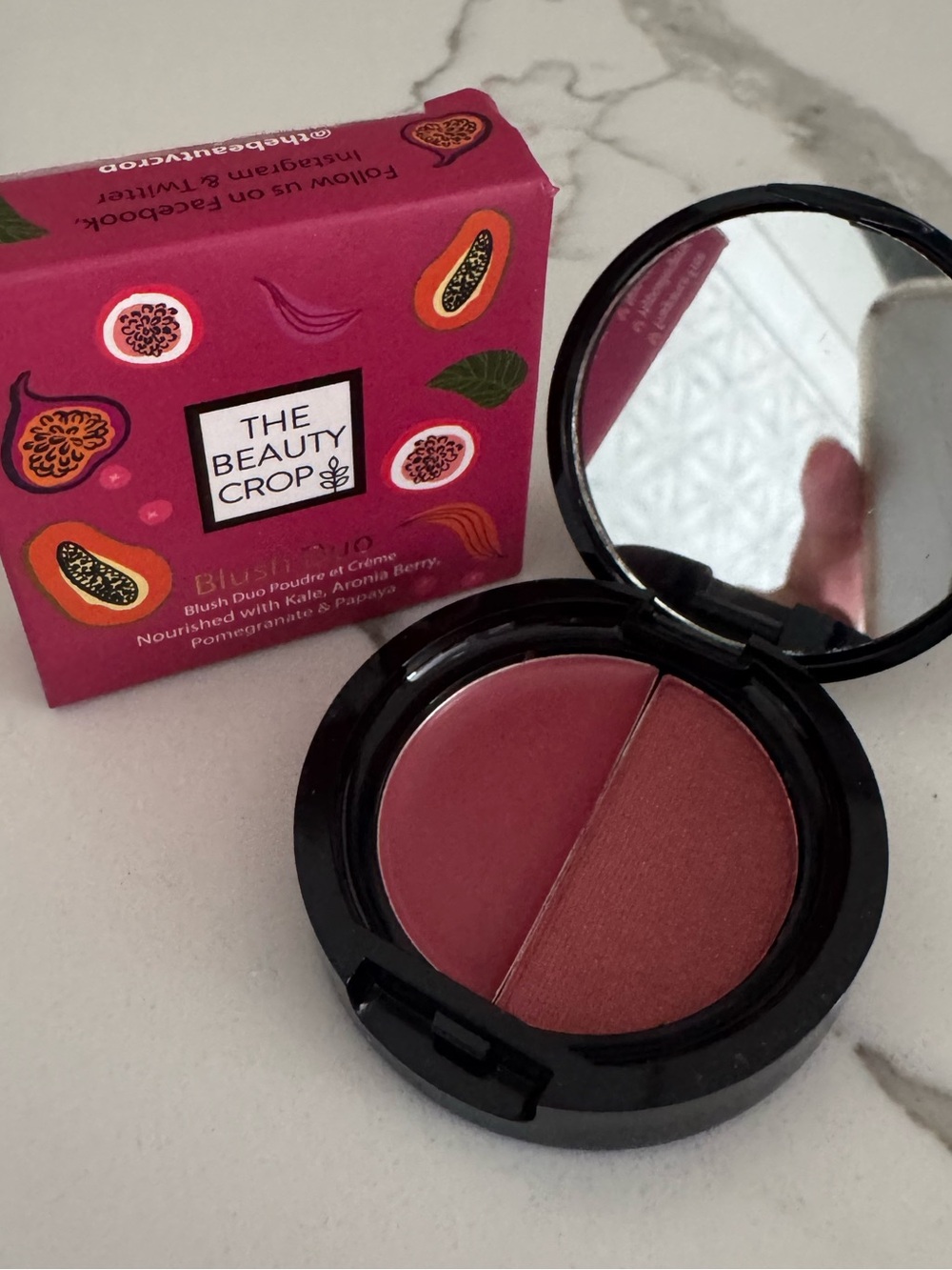🌸5/$25🌸 The Beauty Crop blush duo in mauve-ulous